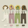 Kids' Summer Korean-Style Double-Layer Cotton Gauze Mosquito-Repellent Retro Pants