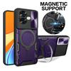 Funda For Oppo A79 5G Case Shockproof Magnetic Metal Ring Armor Phone Case For Oppo A 79 OppoA79 5G Camera Lens Protection Cover