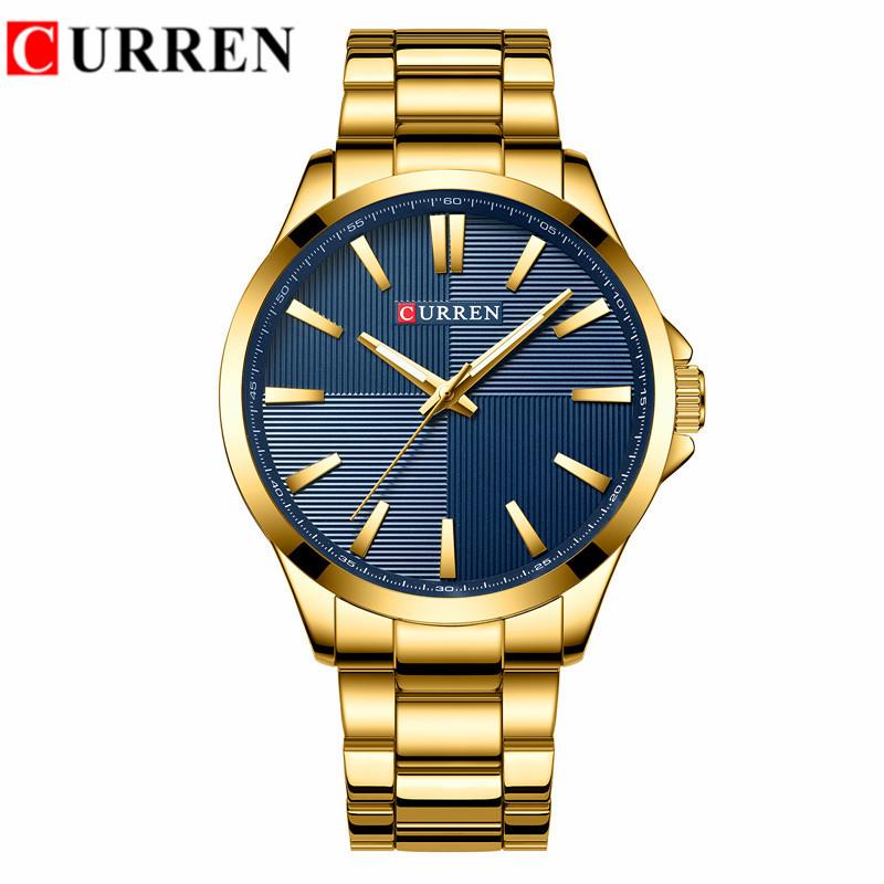 CURREN 8322 Men's Waterproof Large Dial Casual Fashion Watch