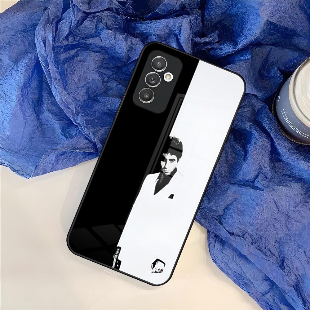 Scarface Godfather Tony Montana Phone Case for Samsung Galaxy S26 S25 S24 S30 S21 S23 S20 S22 Fe Pro Edge Ultra Plus Glass Cover