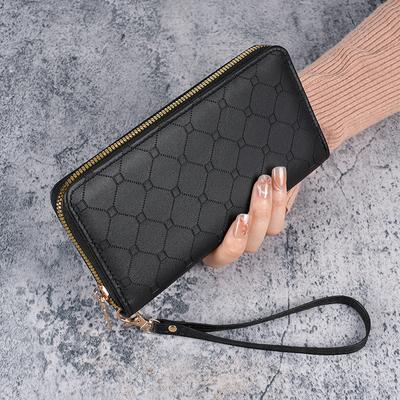 Nuovo portafoglio coreano carino lungo portamonete grande capacità signora multi-card cerniera porta cellulare borsa femminile