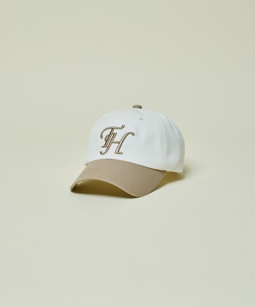 Teulaepighamoni Basic Shape Th Logo Ballcap_Beige