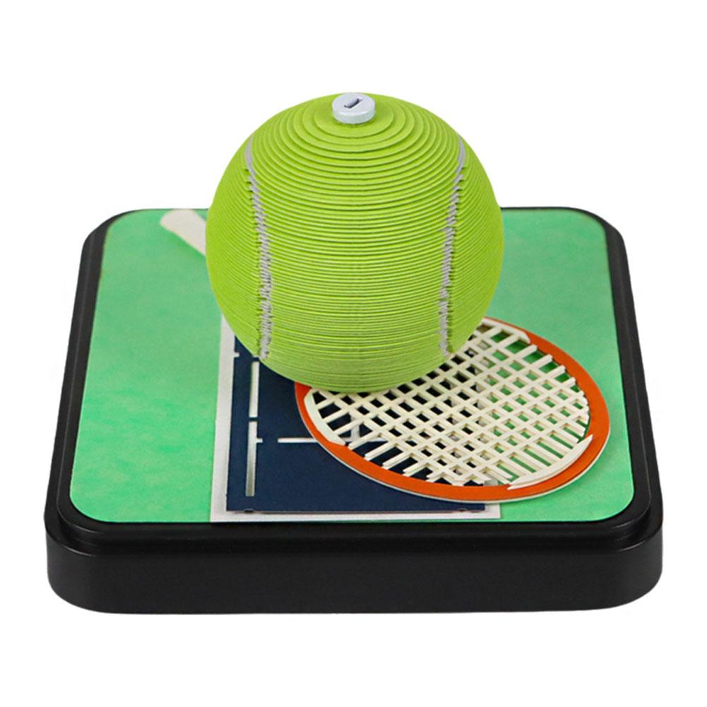Tennis 3D Notepad Calendar 2025 Memo Pad Paper Art Notes Year's Sticky Sculpture New Gifts Acce C3V0