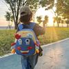 Kinder Schulrucksack Cartoon Tier Rucksack Große Kapazität Leichter Rucksack Für Kindergarten Jungen Mädchen