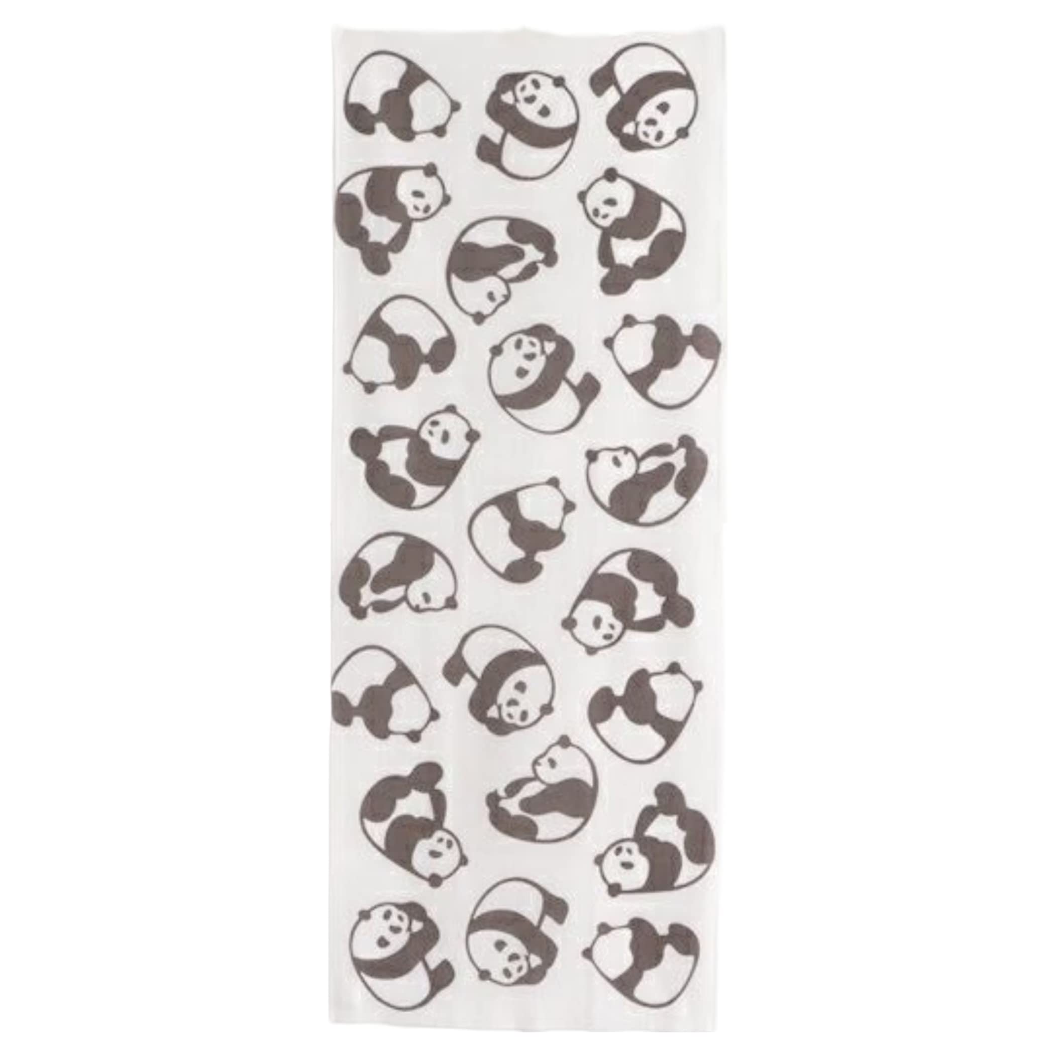 

Kamawanu Tenugui hand Panda design Made in Japan 33cm x 90cm Cotton Prime Minister luck Chusen-dyed (Japanese towel) - - - Size - 100% - (Good