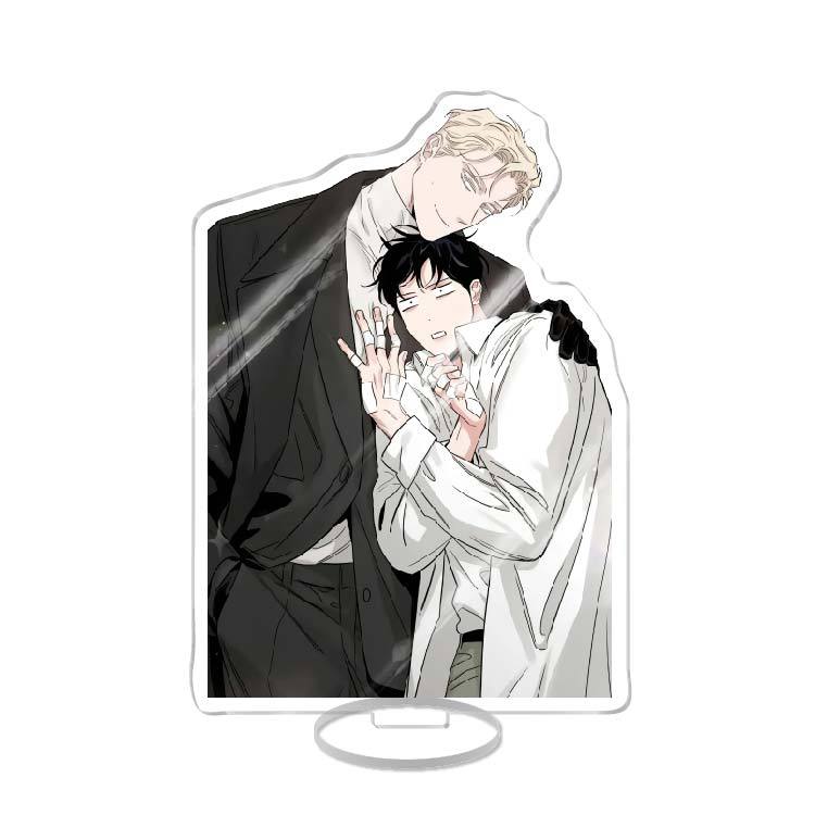 Roses And Champagne Korean Anime Peripherals Zheng Yiyuan Acrylic Stands Collectible Desk Ornaments Creative Birthday Gifts Toy