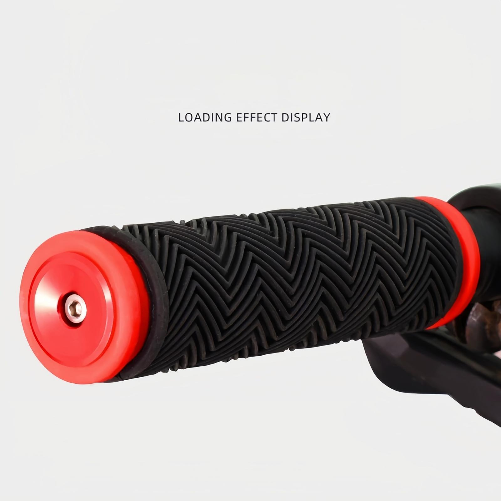 

Keenso 1 Pair Handlebar End , Aluminum Alloy Handlebar Handle Grip End Plug Parts(Red) One Size красный