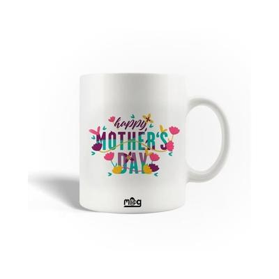 Κούπα Κεραμική - MANIACASE - Happy Mothers Day - 30cl - Λευκή - Συμβατή με Πλυντήριο Πιάτων