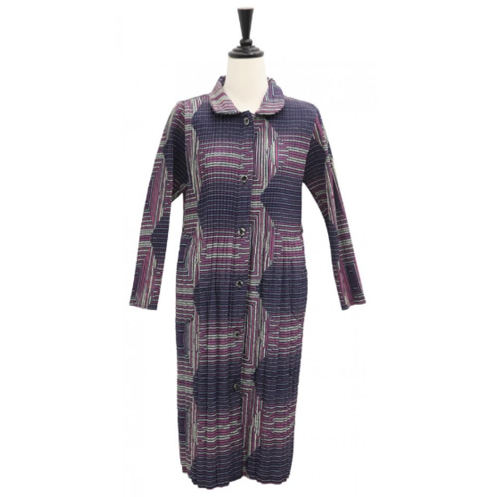 Shiz Madam Missong Art Fit Pleated Quilted Coat J31761