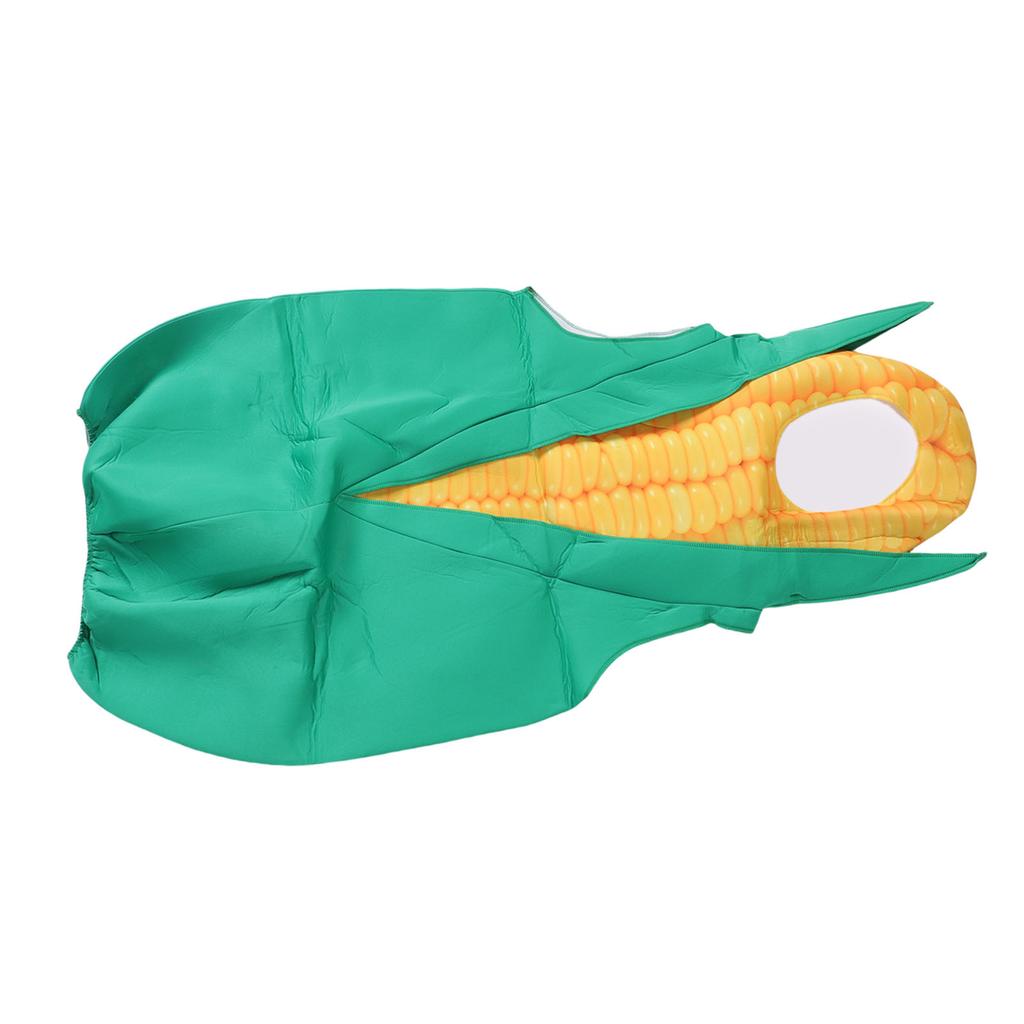 Corn Costume Funny Unisex Adult Food Costume with Open Face Arm Holes for Holiday Parties Dress Up Parties