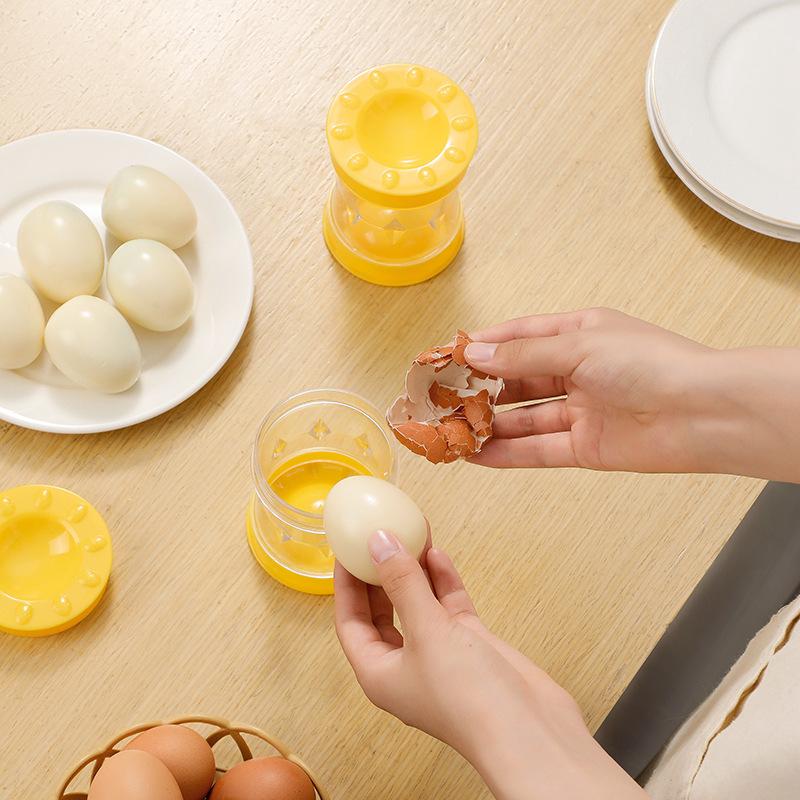 Egg Peeler Hand-cranked Egg Peeler Egg Shell Separator Hard-boiled Egg Peeler Kitchen Gadgets