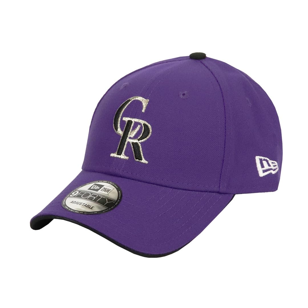 

Кепка NewEra для мужчин и женщин 9FORTY Шляпа Кепка MLB Высшей лиги бейсбола Унисекс Логотип Бренд Колорадо Рокис Фиолетовый Свободный размер [New Era] [Б/У]