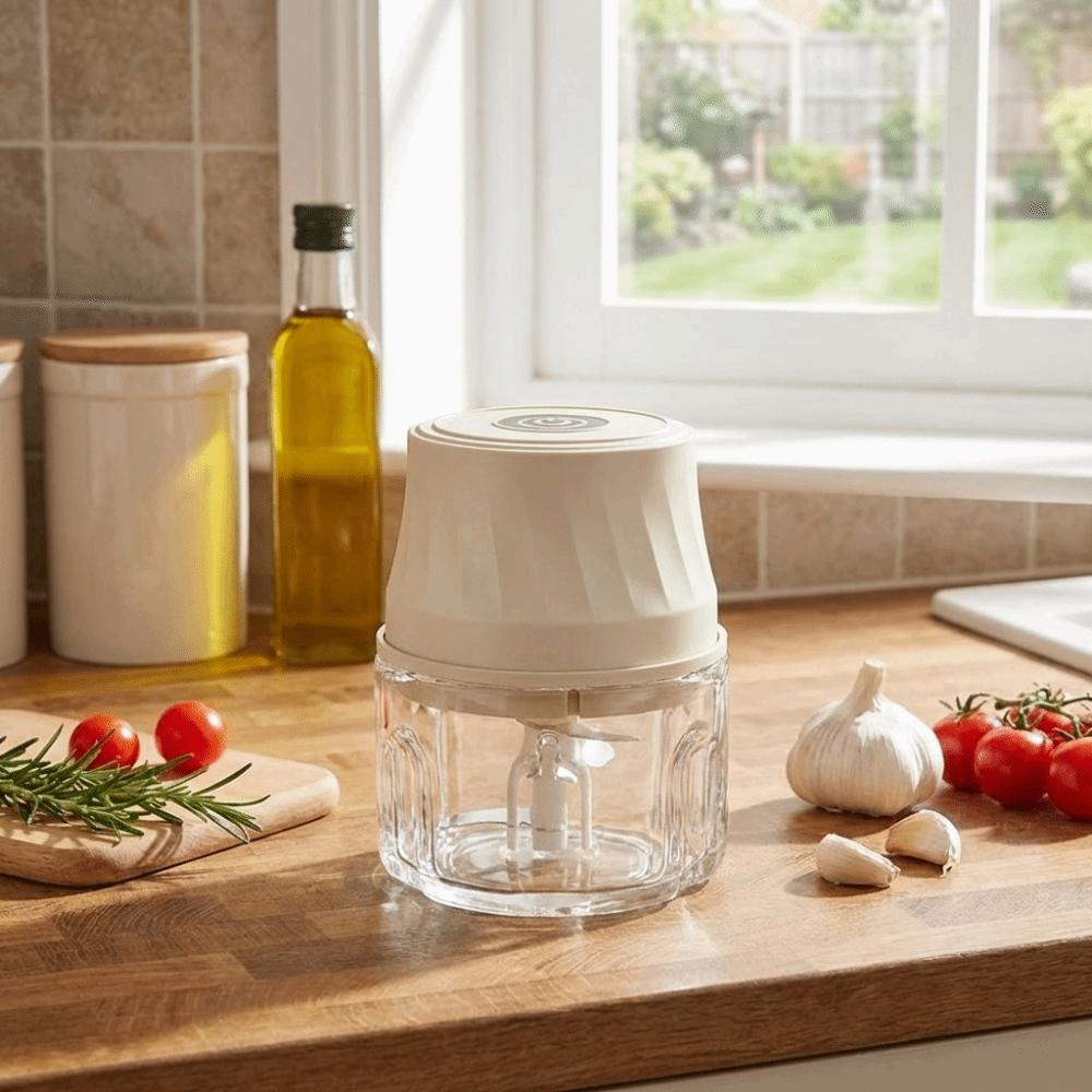350ml Baby Food Processor Wireless Vegetable Grinder Multifunctional Mini Meat Grinder Camping