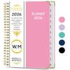 A5 Size 2026 Planner Notebook Yearly Schedule Daily Plan Yearbook Spiral Notebook  Office Supplies