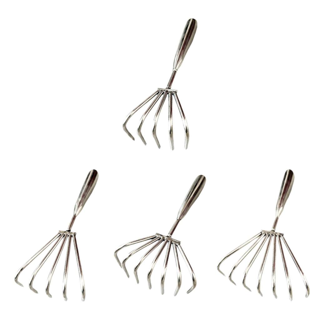 Claw Rake Multipurpose Hand Rake for Beach Clamming Digging Accessories