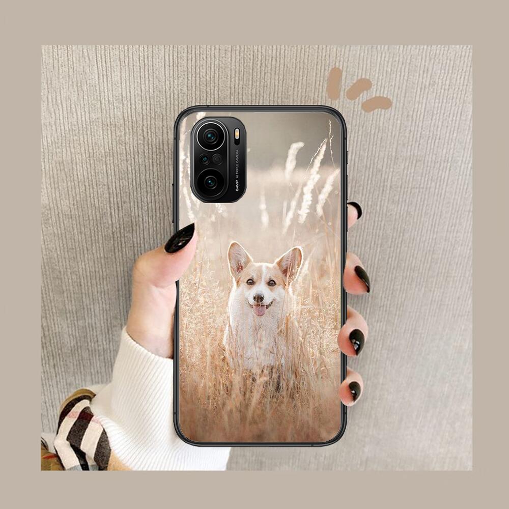 GYKZ Cartoon Shiba Inu Dog Phone Case For Xiaomi Redmi POCO F1 F2 F3 X3 Pro M3 9C 10T Lite NFC Black Cover Silicone Back Prett M