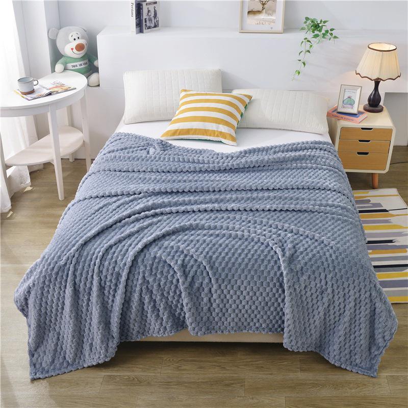 

Флисовый плед Turtleback - 2 м Теплый и толстый плед для сна, накидка для дивана и офиса 100x150 cm