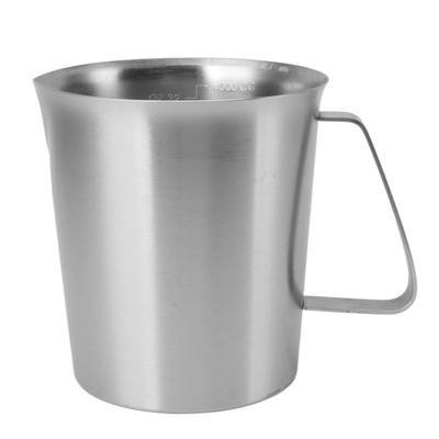 304 Stainless Steel Milk Frothing Jug Coffee Milk Frothing Pitcher Milk Frother Cup with Handle