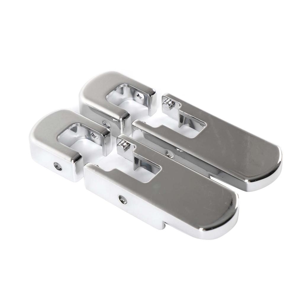 Aluminum Alloy Chrome For Hummer H2 2003 2004 2005 2006 2007 2008 2009 Car Hood Side Hinge Cover replace accessories