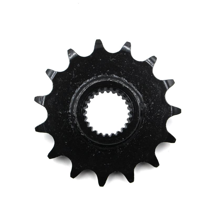 14T 15T 16T 17T 530 Chain Front Sprocket Cog 24 Spline Gear For GY6 125cc 150cc 200cc 250cc ATV Quad Go Kart UTV Dirt Bike Parts