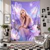 Wandteppich Ariana Grande Kunst Hängendes Tuch Dekorative Hintergrundabdeckung zur Raumdekoration