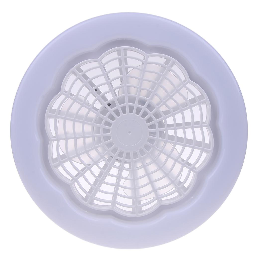 E27 LED Ceiling Fan Lamp Adjustable Wind Speed Cooling Fan Light with Remote Control Electric Cooler for Home