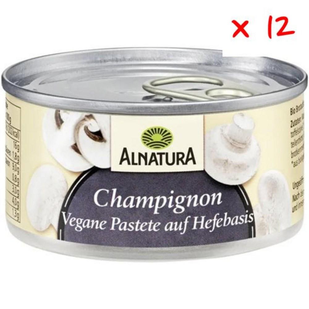 Alnatura Vegan Mushroom Pâté 125g 12 pcs