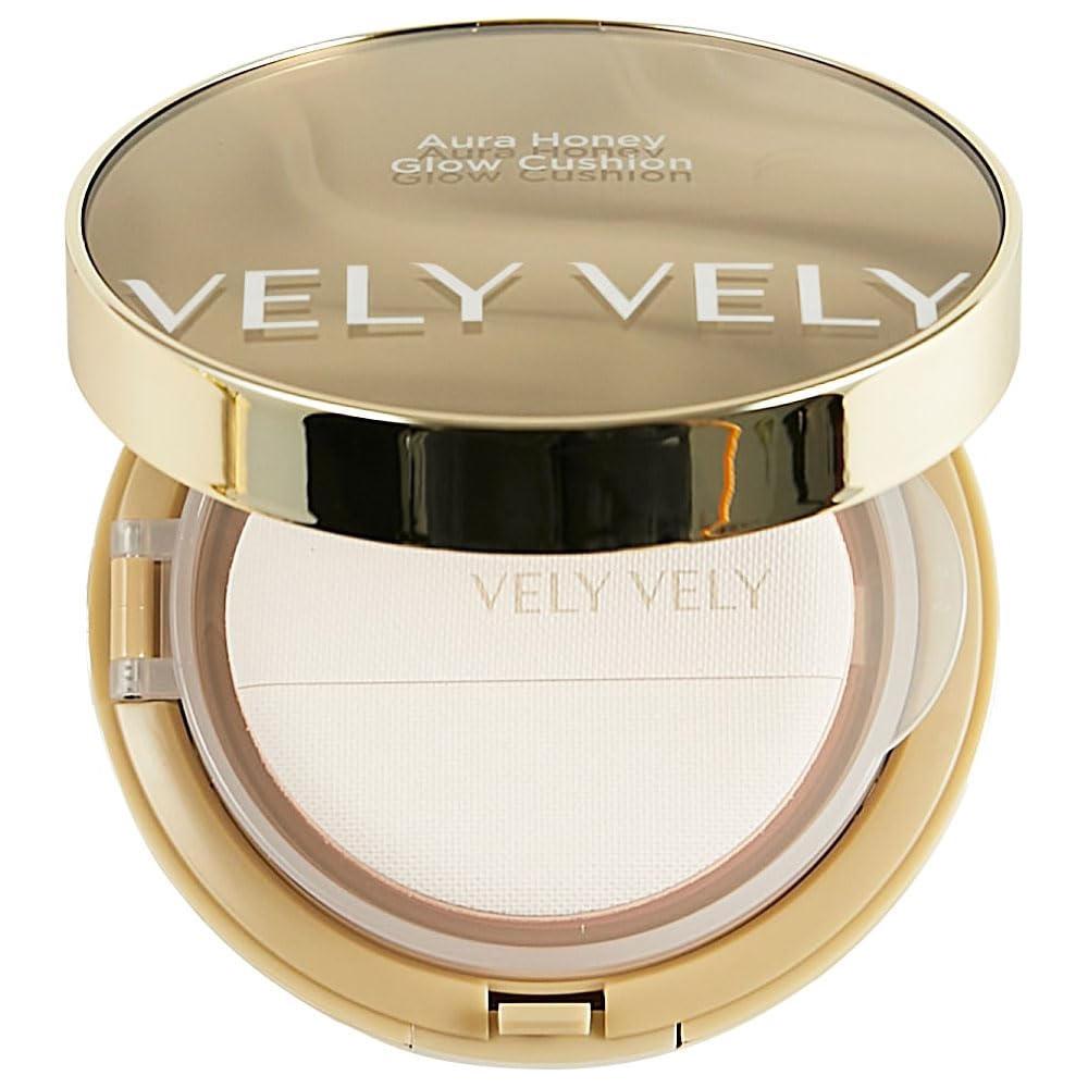 VELY VELY Coussin Aura Honey Glow (2 couleurs) SPF 50+ PA+++ 15g