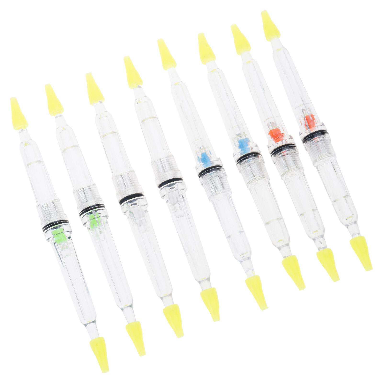 

8Pcs Fishing Light Attractants Waterproofs Deep Drops Fishing Light Underwater Fishing Lures Light Attractants Enduring 1