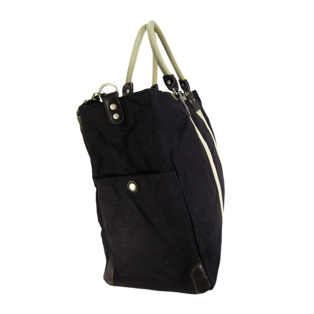 [Hanpu Kobo] [Hanpu Kobo] Tote Bag TRIPLINE Series Boston Bag with Shoulder Strap 3X84-01 Black