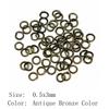 Father's Day Jewelry Materials Split Rings 5 Colors 9 Sizes Accessories Parts Women's Clothing Accessories For Women
