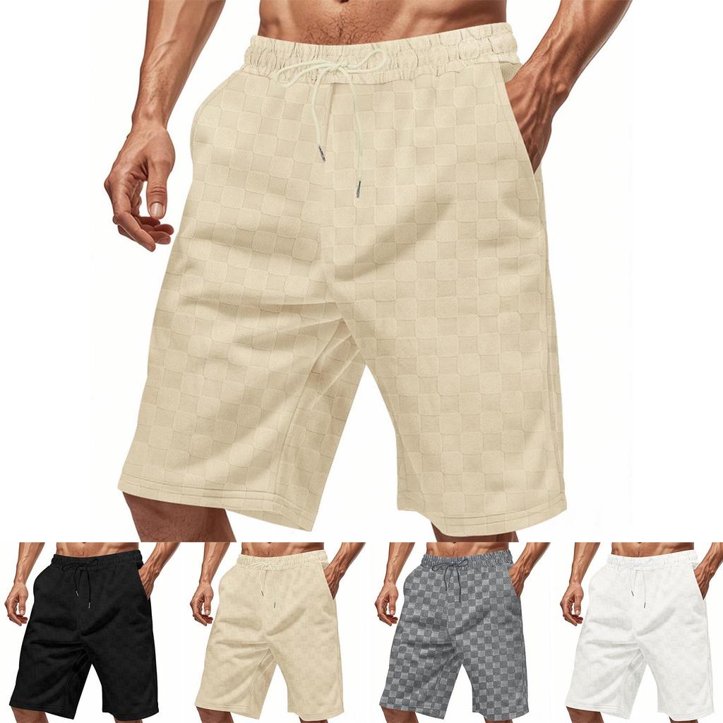 Men's Leisure Exercise Loose Weaving Five Points Shorts