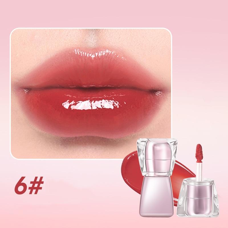 

Mirror Water Gloss Lip Glaze Plump Lips Long-Lasting Moisturizing Lipstick Lipgloss for Women 06#