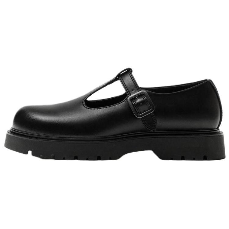 

ZARA Chunky Sole Mary Jane Shoes Black Womens 12452520800 43