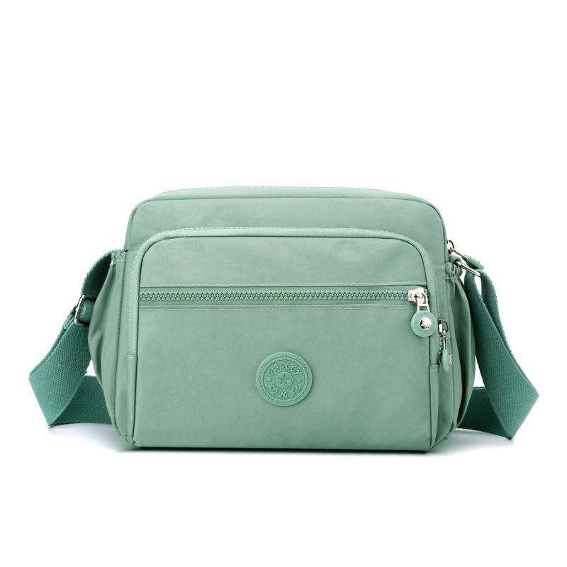 Nylon Umhängetasche für Damen mit großem Fassungsvermögen - Modische Lässige Handtasche & Geldbörsenhalter