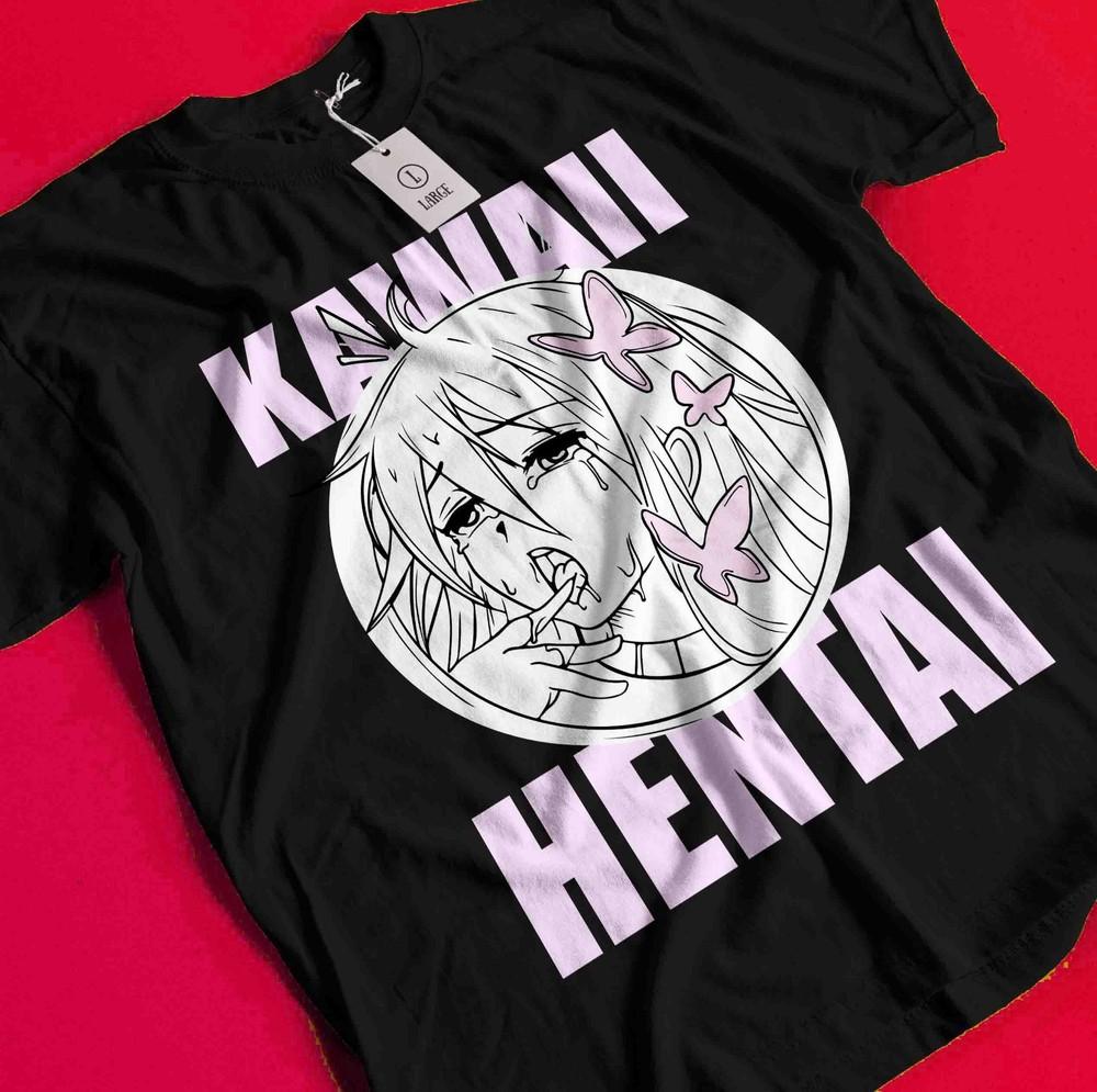 

Ecchi Style Top Japanese Manga Graphic Tee Streetwear Unisex Anime Girl T-Shirt BB028 4XL