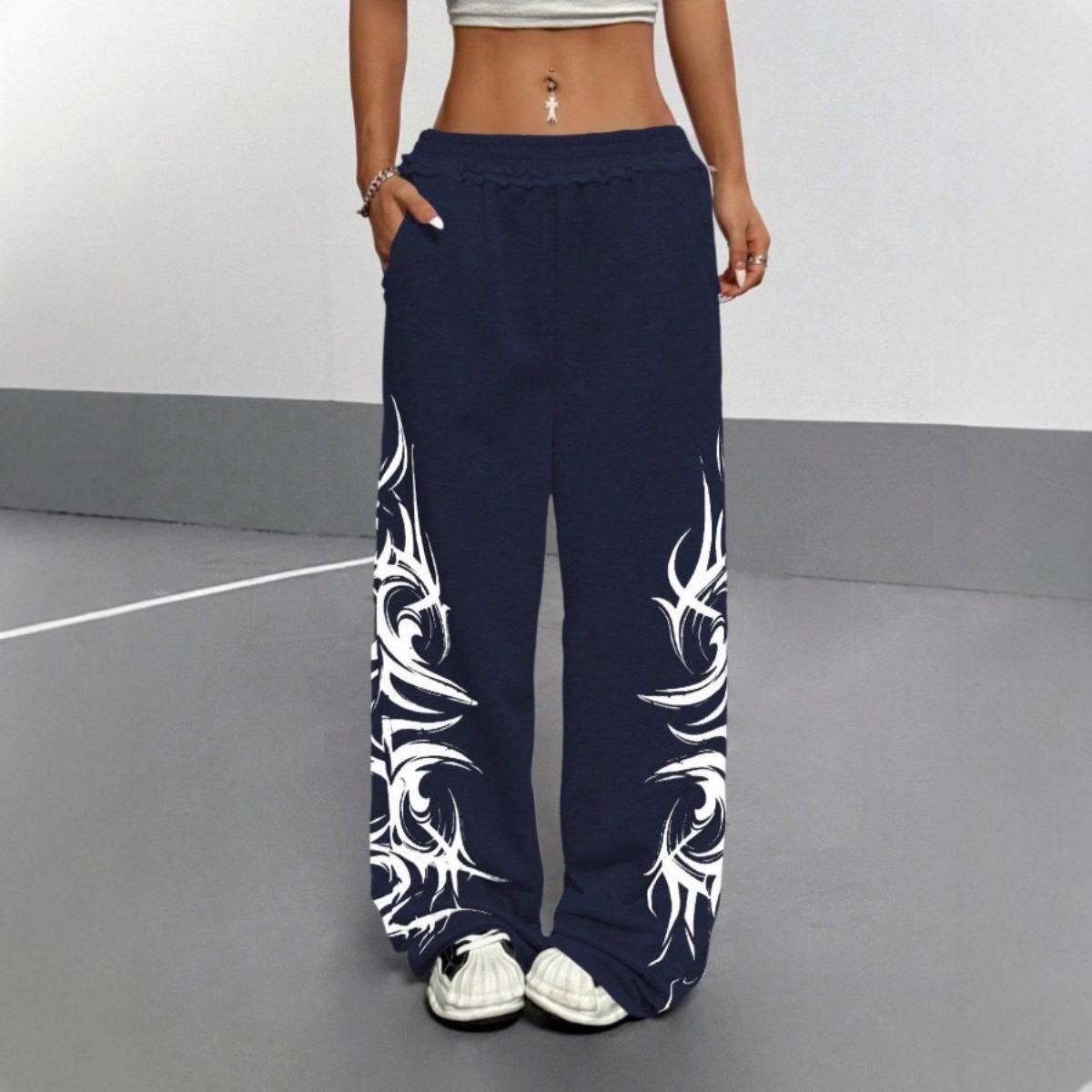 

Harajuku Fashion Striped Sweatpants Men Women Loose Trend Pants Retro Casual Comfortable Durable Training Outdoor Running Pants 6XL