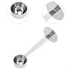 Coffee Scoop Tablespoon,Sugar Spoon,Coffee Measure for Bean Press,Coffee Spoon 2 In 1