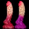 Kirin Jade Liquid Silicone Female Special-shaped Makeup Simulation Gradient Penis Sex Toys