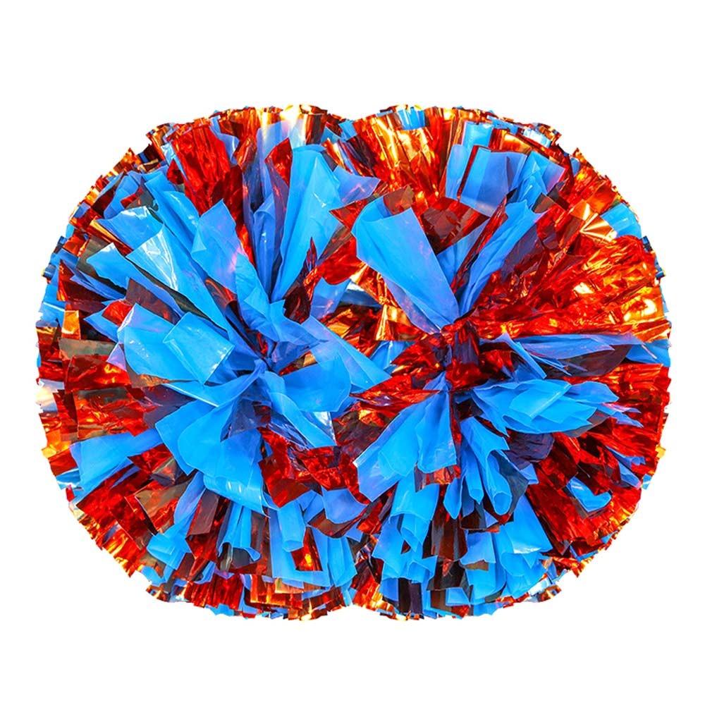 Multicolors Cheerleader Pom Poms 30cm*37cm Cheerleading Ball  Cheerleading Events