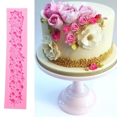 New Design 3D Round S Bubbles Mold Silicone Fondant Mould Cake Decor Chocolate Baking Molds 1pc