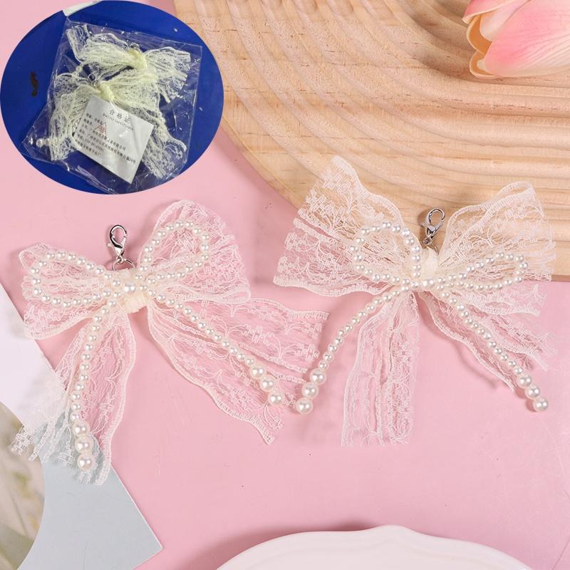 1/2 Piezas Flor Decorativa para Zapato Hebilla Encaje Perla Lazo Cordones de Zapato Amuletos Para Zapatillas Accesorios de Amuletos para Zapatos