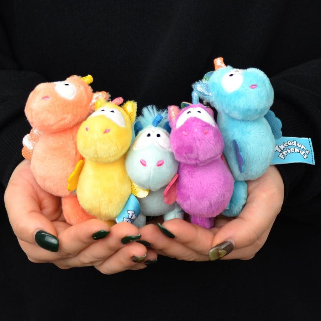 Niki Theodore Friends 24 Unicorn Aquario 10cm BB Keychain for Kids