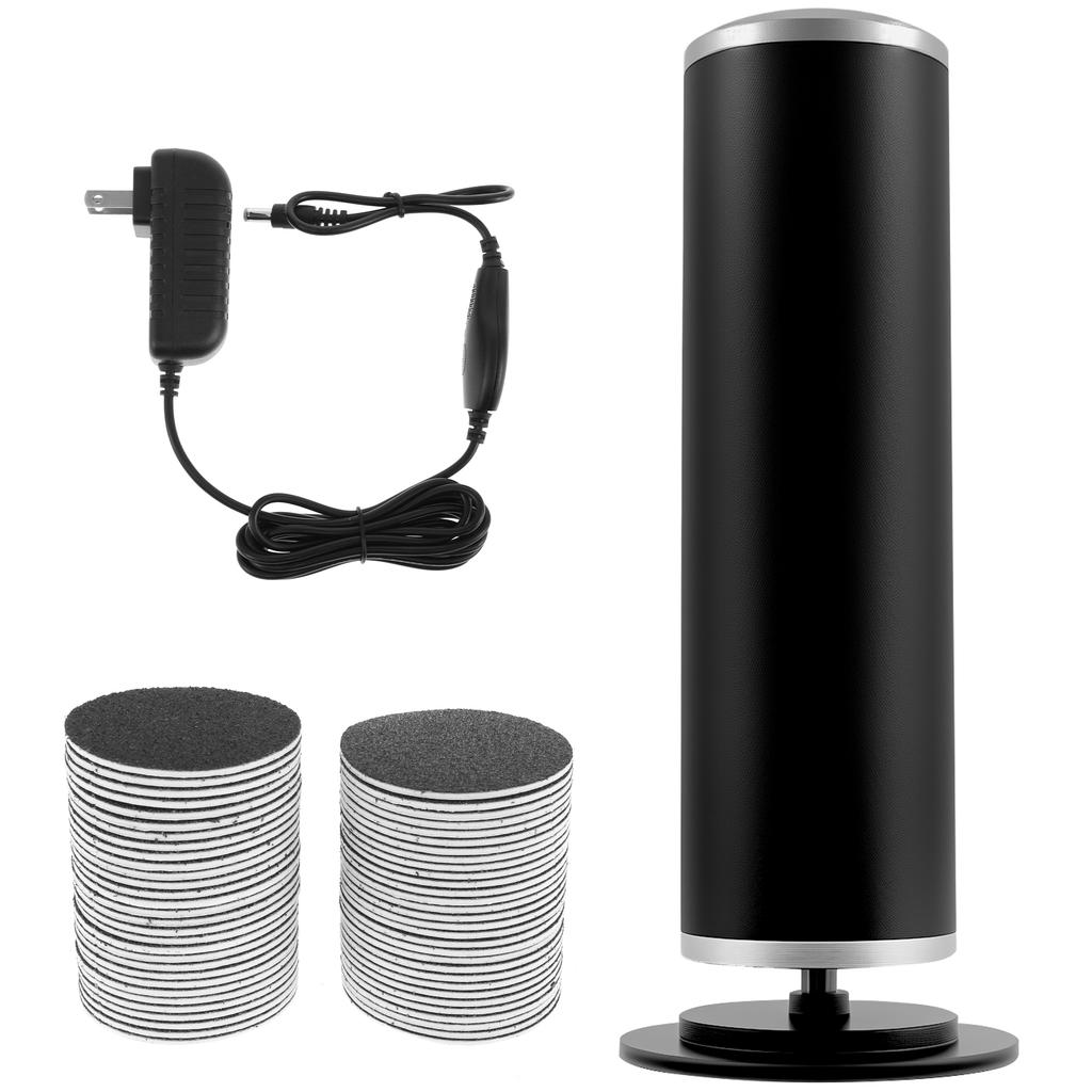 Electric Foot Callus Remover Electric Foot Care Tools with Speed Controller and 60pcs Replacement Sandpaper Disk Dead Dry Crack