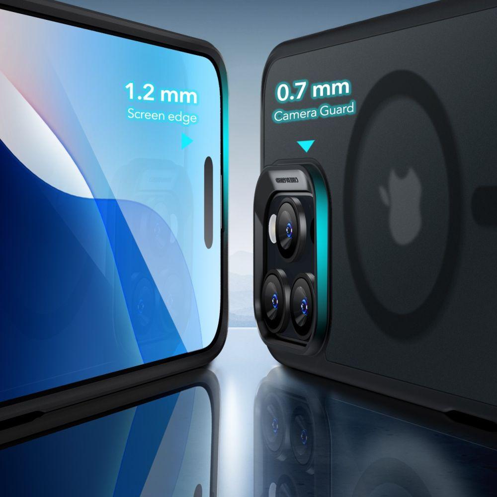 Esr Classic Hybrid Halolock Magsafe & Tempered Glass Iphone 16 Pro Max Frosted Black