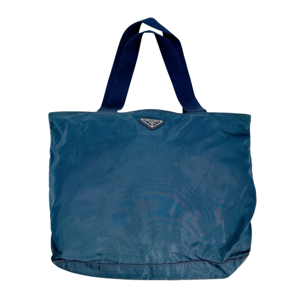 

PRADA Commuting to school Large enough to fit A4 size paper Tote Bag Nylon Women Used