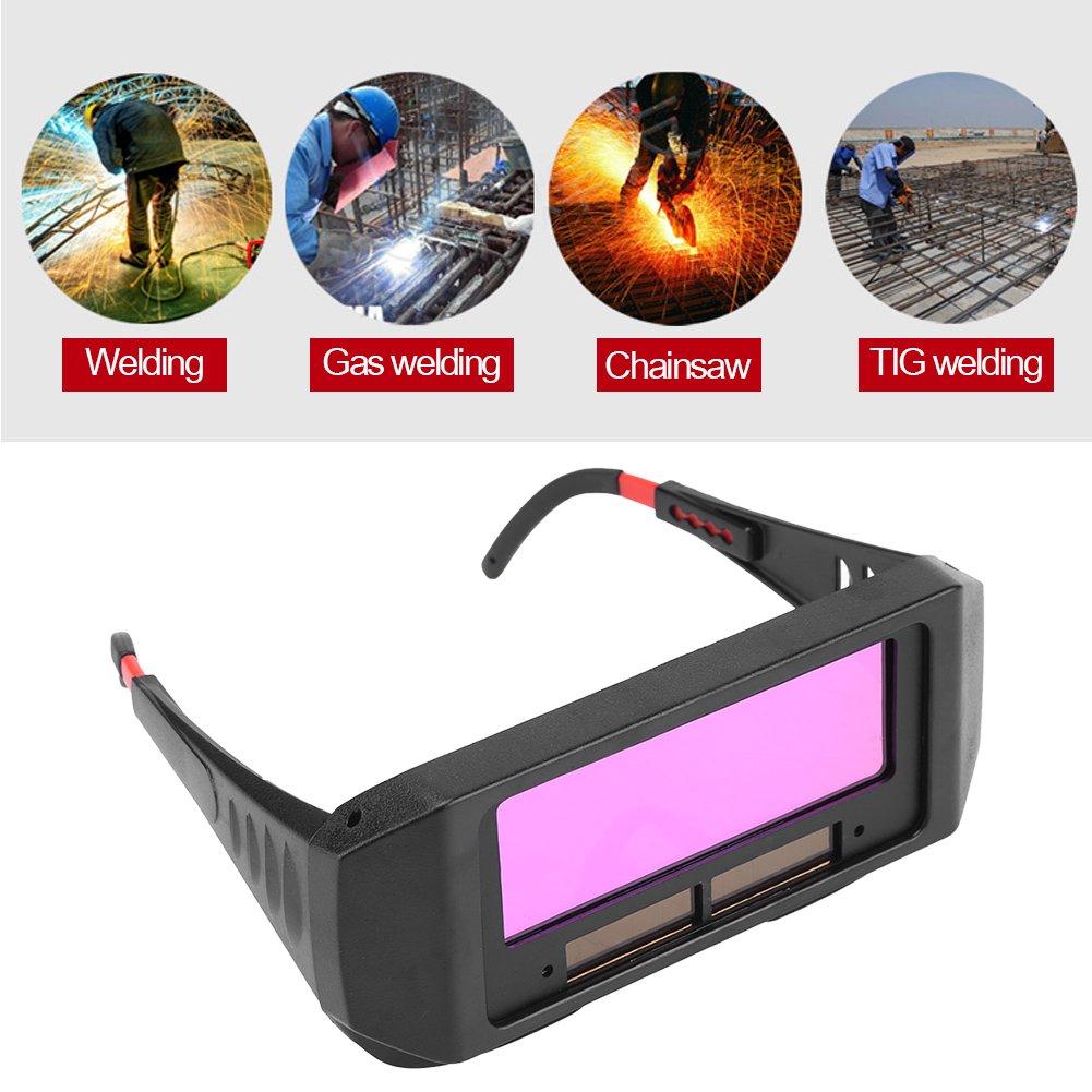 

Welder Glasses, Solar Auto Darkening Welding TIG MIG Goggles Welder Eyes Glasses Safety Protective Welding Glasses Mask Helmet, Eyes Goggles Mask,