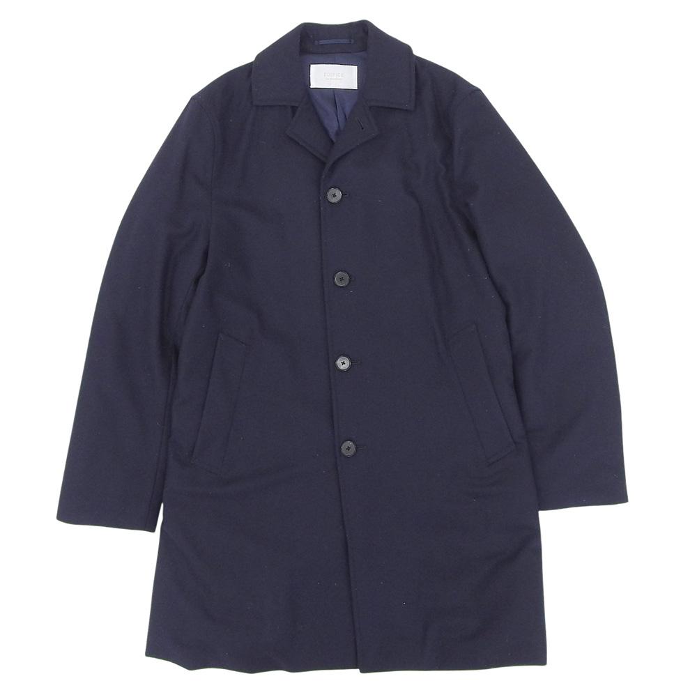 EDIFICE Canonico Down Chester Coat, Men's, Size 48 coat 48 NavyUsed