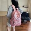 Quilted Backpack Casual Lightweight Daily Use Backpack for Women Fashion Quilted Design Ideal for School Commute Travel and Everyday Outings