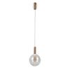 Lampa Wisząca Strela Led Złoty Alu Italux Pnd-34378-1M-Hbr
